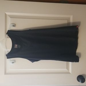 The North Face striped workout top
